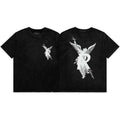 Represent Archangel & Sword "R" Graphic T-Shirt - Vintage Black