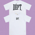 Gallery Dept. Arch Logo Short Sleeve T-Shirt - White/Black