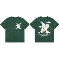 Represent "Storms In Heaven" Angel "R" Graphic T-Shirt - Dark Green