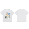 Represent Vintage Oil Painting Graphic T-Shirt - White